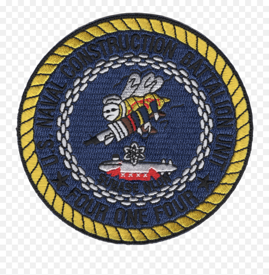 Naval Construction Battalion Unit 414 - Horloge Murale Digitale Led Emoji,Seabees Logo