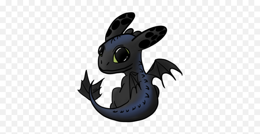 Download Baby Toothless - Portable Network Graphics Emoji,Toothless Png