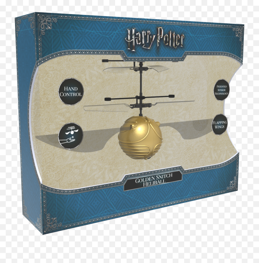 Harry Potter Golden Snitch Heliball - Boule Qui Vole Dans Harry Potter Emoji,Golden Snitch Png