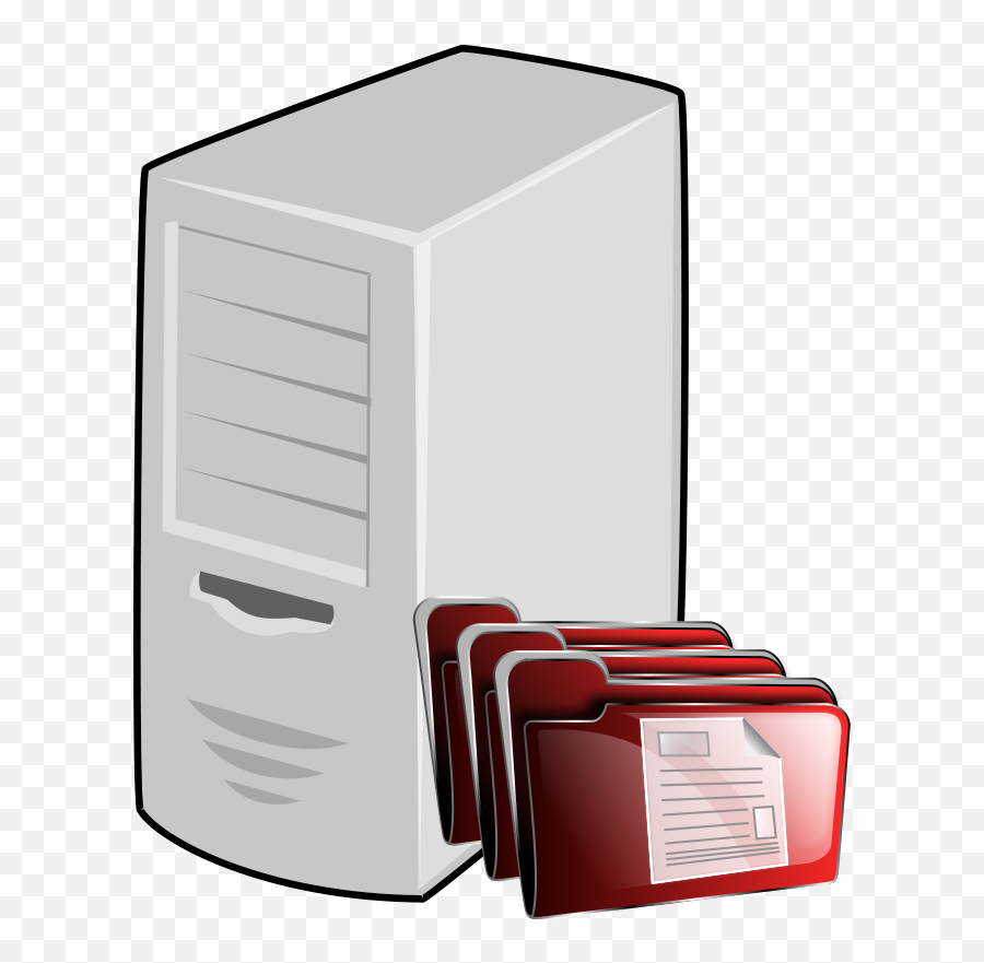 Document Management Server - Application Server Icon Emoji,Document Clipart