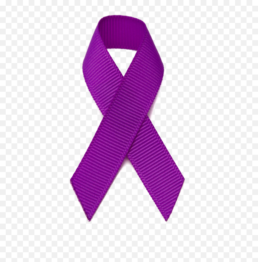Purple Awareness Ribbon Png Background - Transparent Background Purple Ribbon Png Emoji,Cancer Ribbon Png