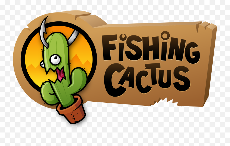 Fishing Cactus - Fishing Cactus Cactus Games Emoji,Cactus Logo