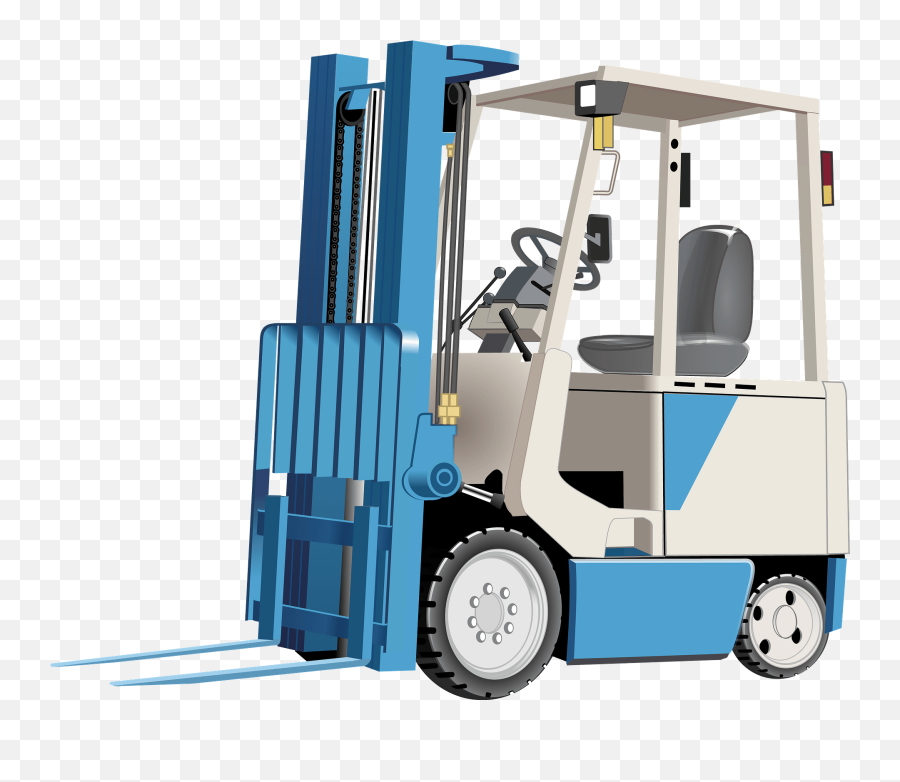 Forklift Truck Clipart - Forklift Frame Emoji,Forklift Clipart