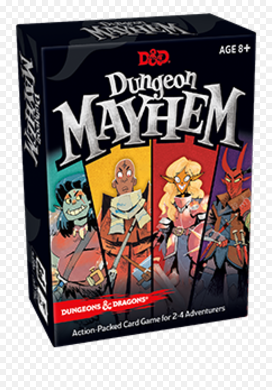 Dungeon Mayhem Card Game - Dungeon Mayhem Emoji,Wizards Of The Coast Logo