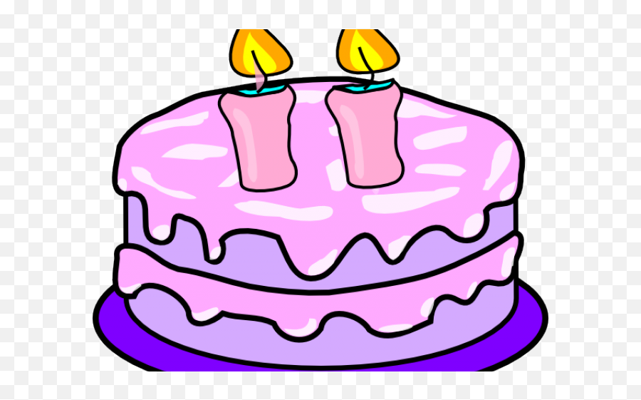 Birthday Candles Clipart 2 Candle - Cake 3 Candle Clipart Emoji,Birthday Candle Clipart