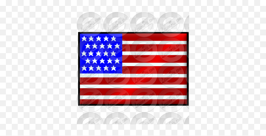 Flag Picture For Classroom Therapy - Bandera De Estados Unidos Transparente Emoji,United State Flag Clipart