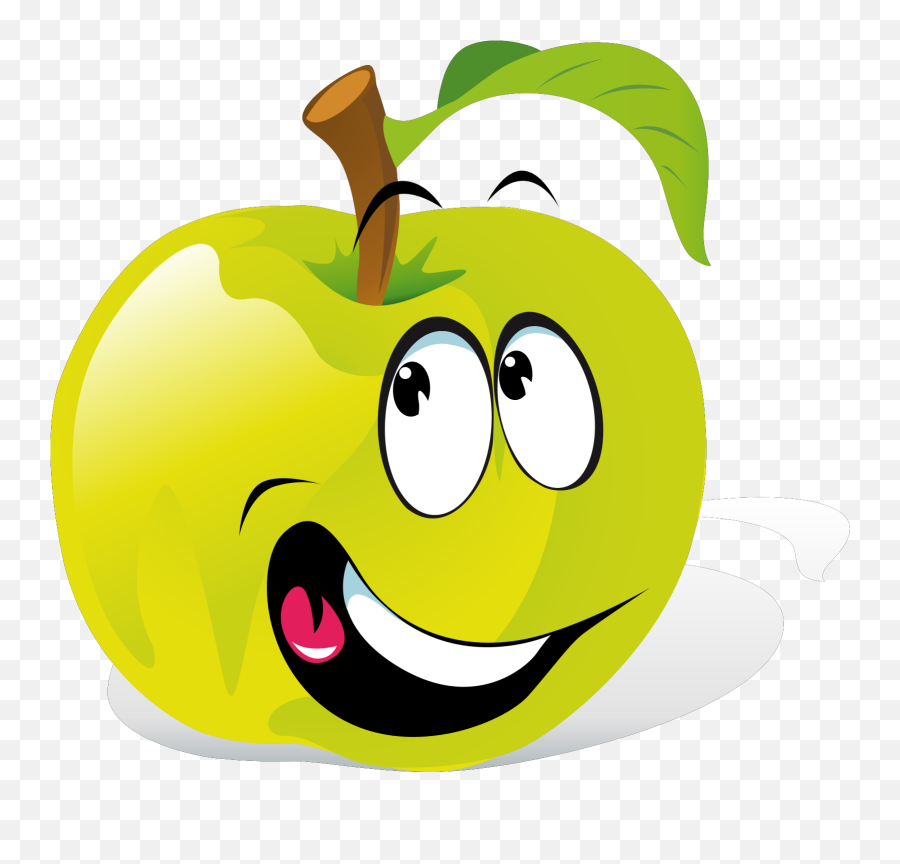 Cartoon Apple Svg Vector Cartoon Apple Clip Art - Svg Clipart Emoji,Macintosh Clipart