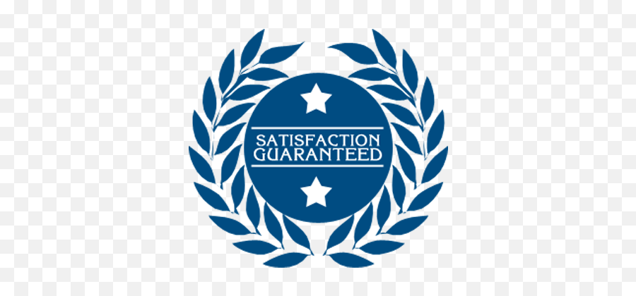 American Quality Management Announces Its Various Certifications Emoji,100 Satisfaction Guaranteed Logo