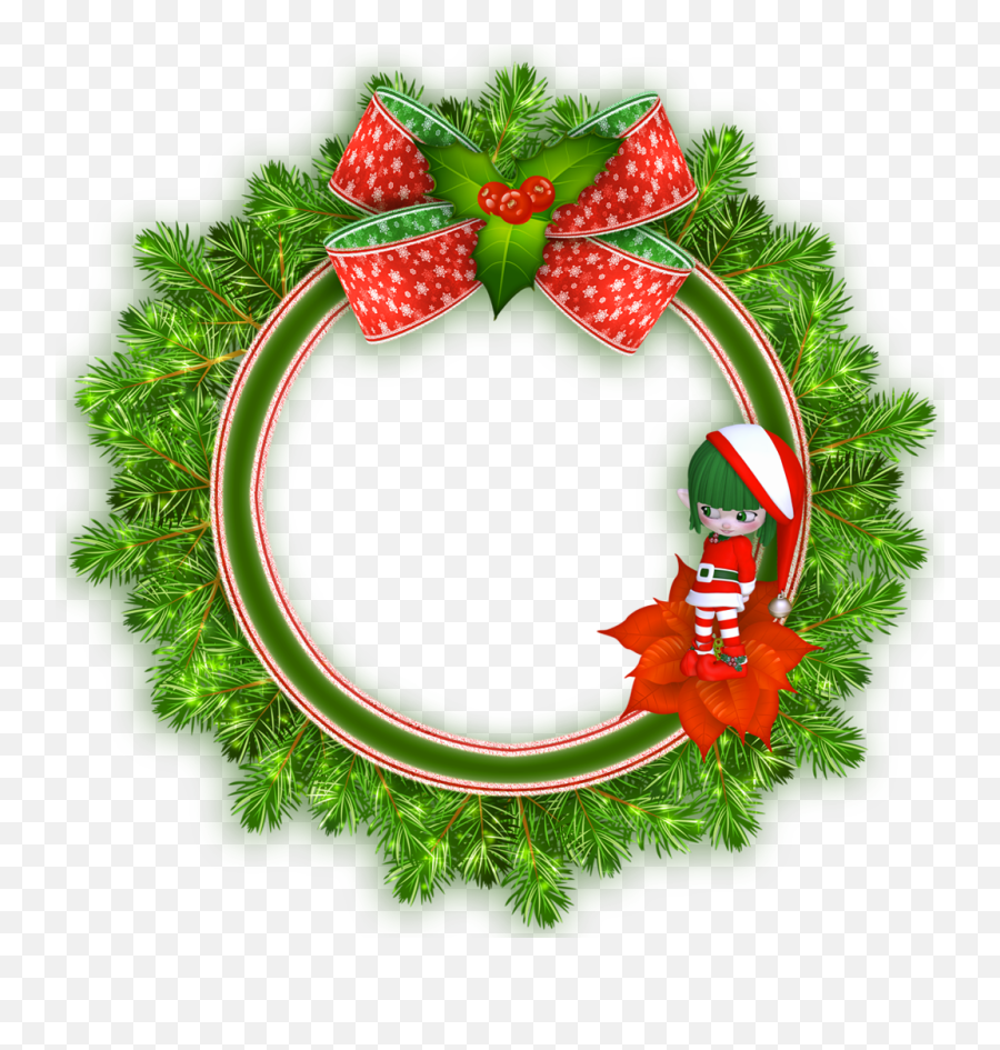 Grinch Clipart Border Grinch Border Transparent Free For - Transparent Christmas Frame Round Emoji,Christmas Borders Clipart