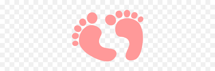 Download Baby Feet Coral At Vector Download Png Clipart Png Emoji,Baby Foot Png