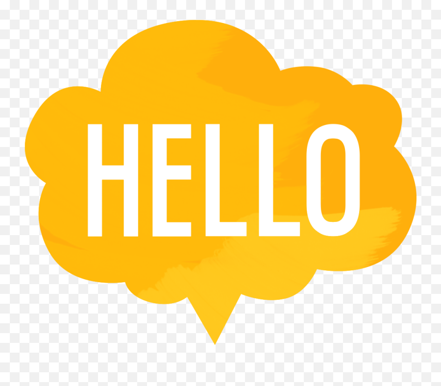 Hello Clipart - Hello Clipart Png Emoji,Hello Clipart