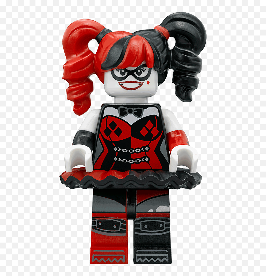 Download Hd Harley Quinn - Lego Minifigures Harley Quinn Lego Harley Quinn Figures Emoji,Harley Quinn Png