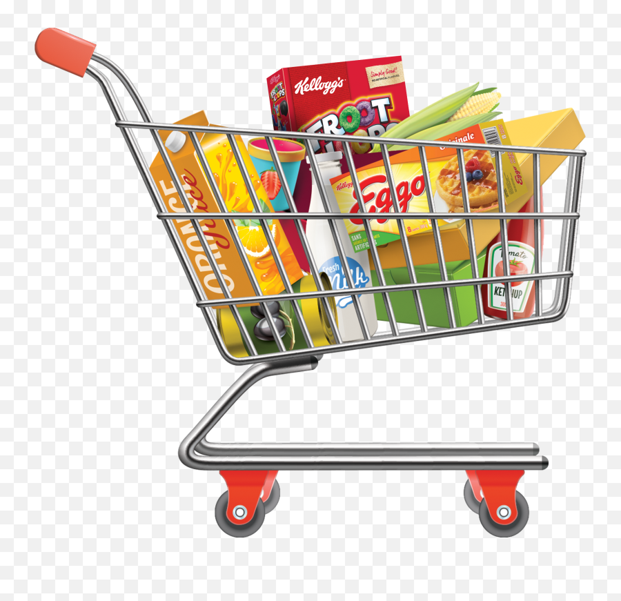 Shopping Cart Png Clipart - Clipart Shopping Cart Png Emoji,Shopping Cart Png