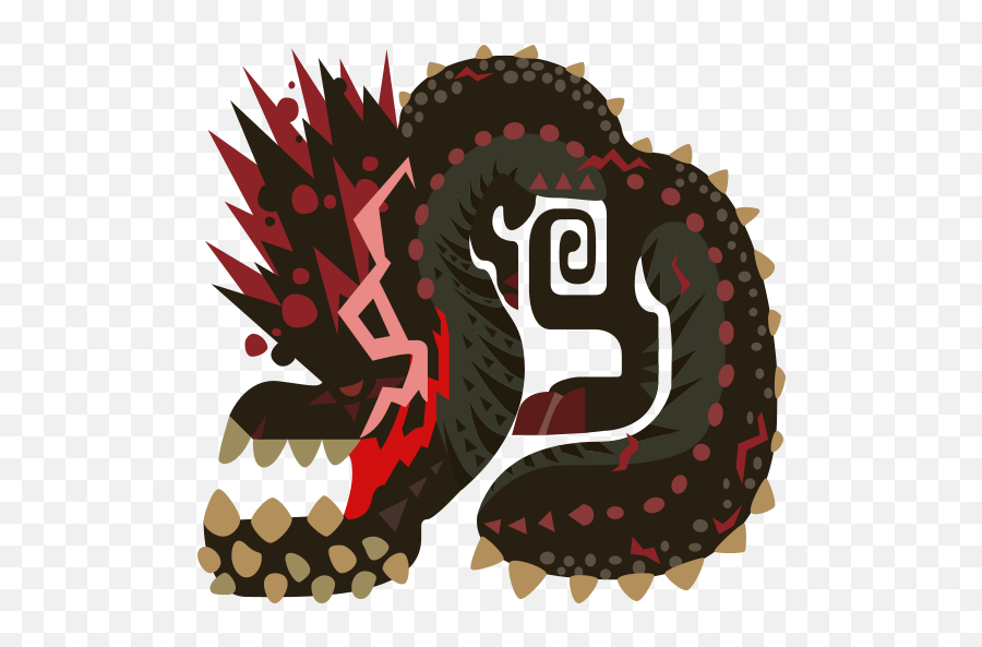 Pin On Monster Hunter - Monster Hunter World Savage Deviljho Icon Emoji,Monster Hunter World Logo