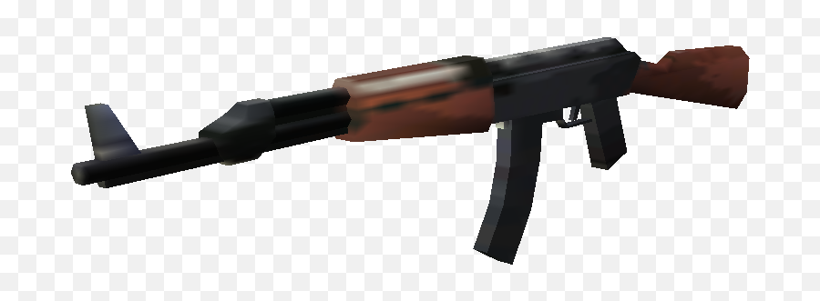 Gta 5 Ak Clipart - Gta 3 Assault Rifle Full Size Png Solid Emoji,Rifle Clipart