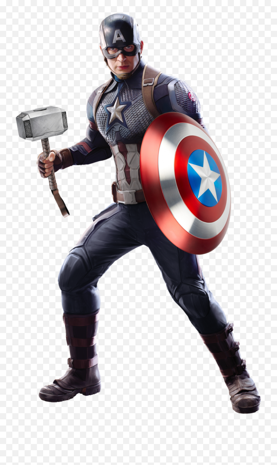 Worthy Captain America Png - Avengers En 1231268 Png Capitan America Endgame Png Emoji,Captain Marvel Png