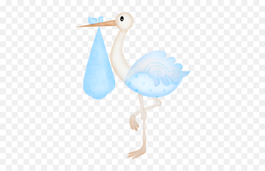 Download Standing Stork Baby Shower - Baby Shower Pink Stork Emoji,Stork Clipart