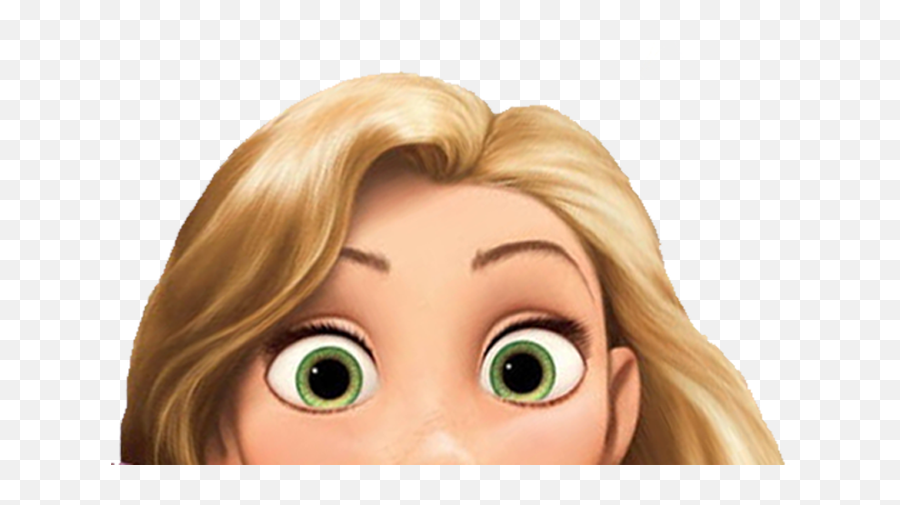 Do It Yourself Parties Tangled Rapunzel - Eyes In Face Clipart Emoji,Tangled Png