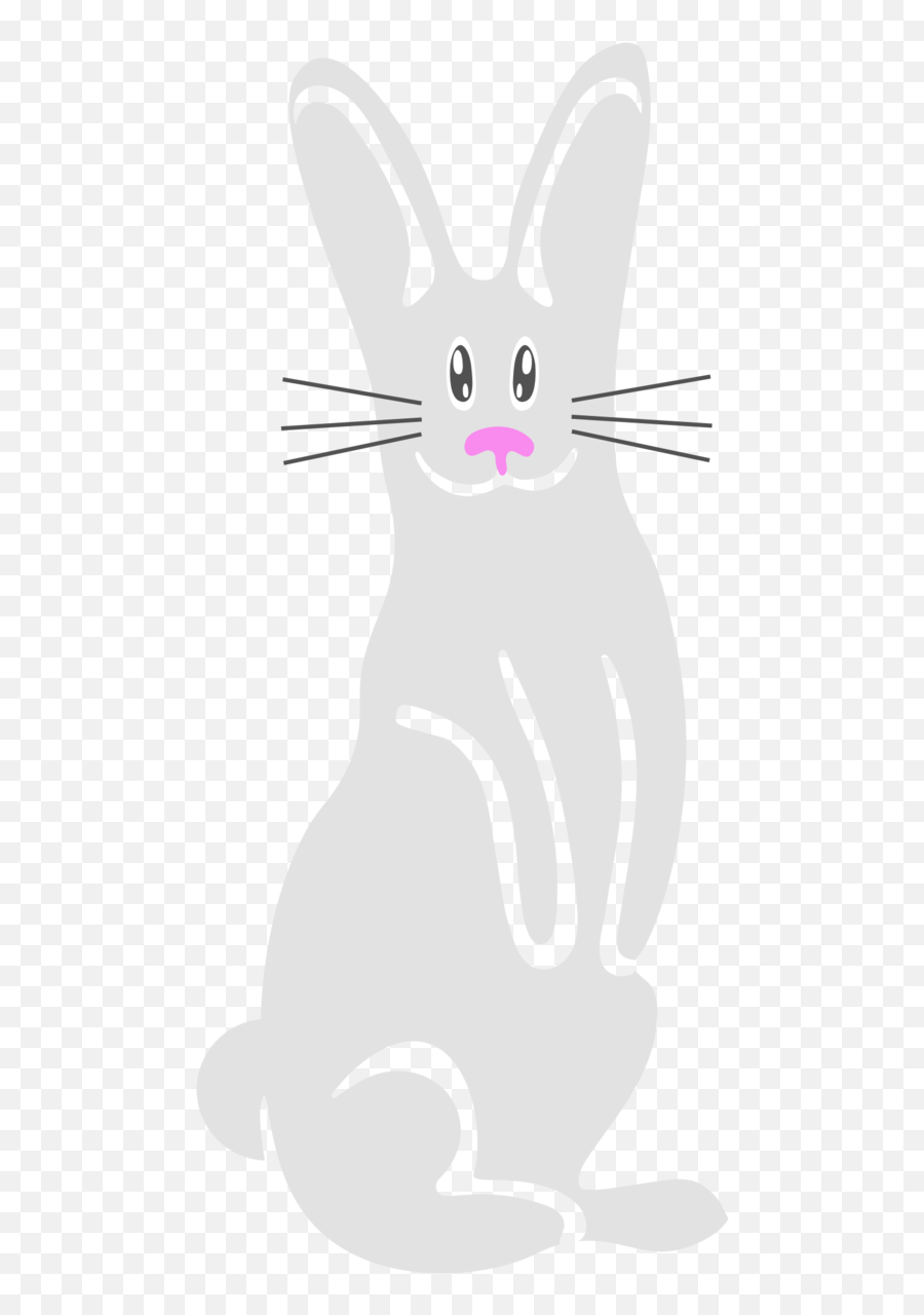 Cat Hare Easter Bunny Rat For Easter - 870x2010 Happy Emoji,Rat Transparent