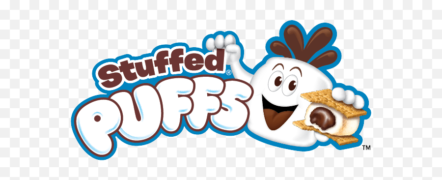 Chocolate On Chocolate Stuffed Puffs - Stuffed Puffs Logo Emoji,S'mores Clipart