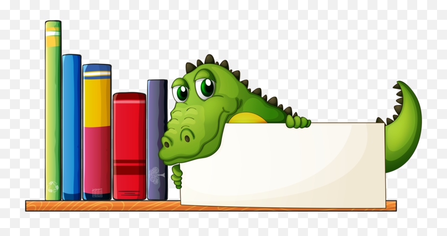 Cute Clipart Of Children Reading Books - Png Download Full Libros De Lado Dibujo Emoji,Children Reading Clipart