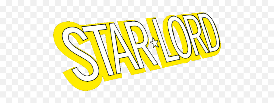 Star Lord Comic Logo Transparent Png - Star Lord Logo Comics Emoji,Comic Logo