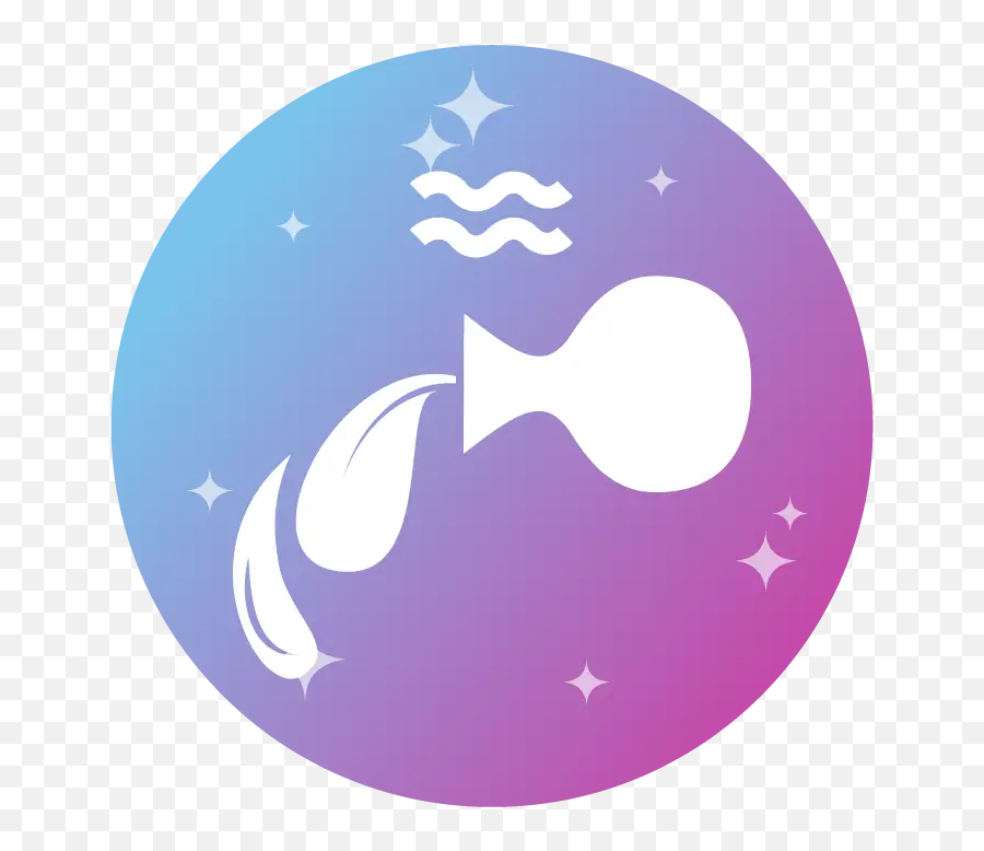 Aquarius Compatibility - Aquarius Sign Symbol Emoji,Aquarius Logo