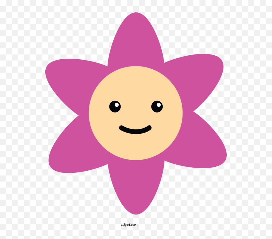 Icons Flower Design Smile For Emoji - Emoji Clipart Icons,Flower Emoji Png