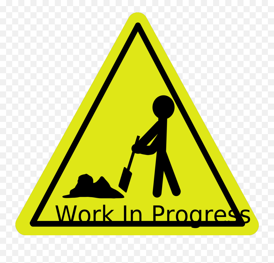 Clip Art Work - Work In Progress Emoji,Work Clipart