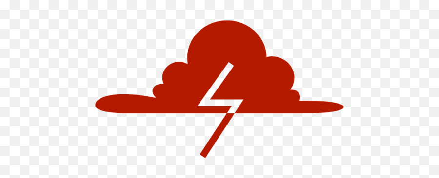 Red Lightning - Lightning Transparent Png Large Size Png Emoji,Red Lightning Transparent