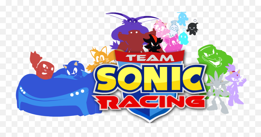 Team Sonic Racing Logo Illustration - Sonic Logo Emoji,Sonic Logo