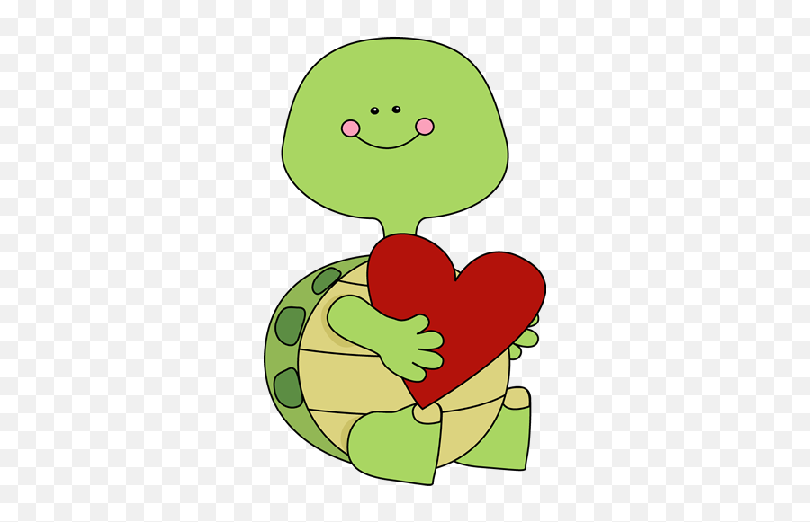 Valentines Day Turtle Clip Art - Cute Valentines Day Clipart Emoji,Turtle Clipart