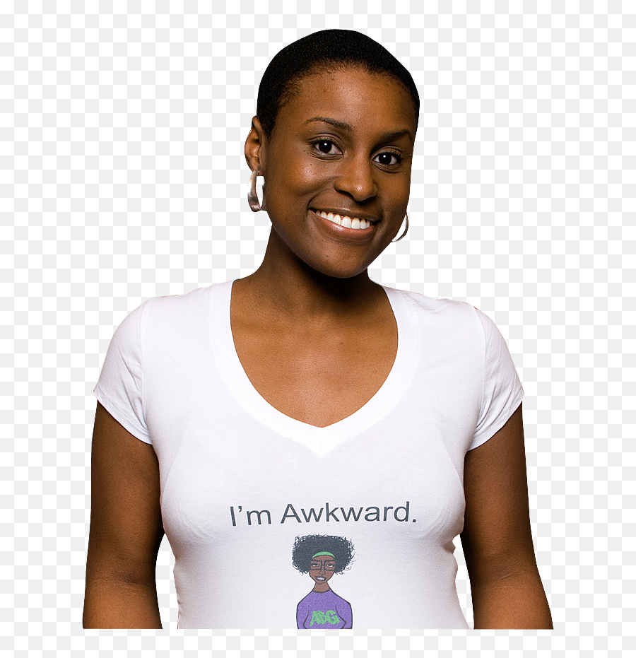 Issa Rae On The Mis - Adventures Of Awkward Black Girl And Emoji,Black Girl Png