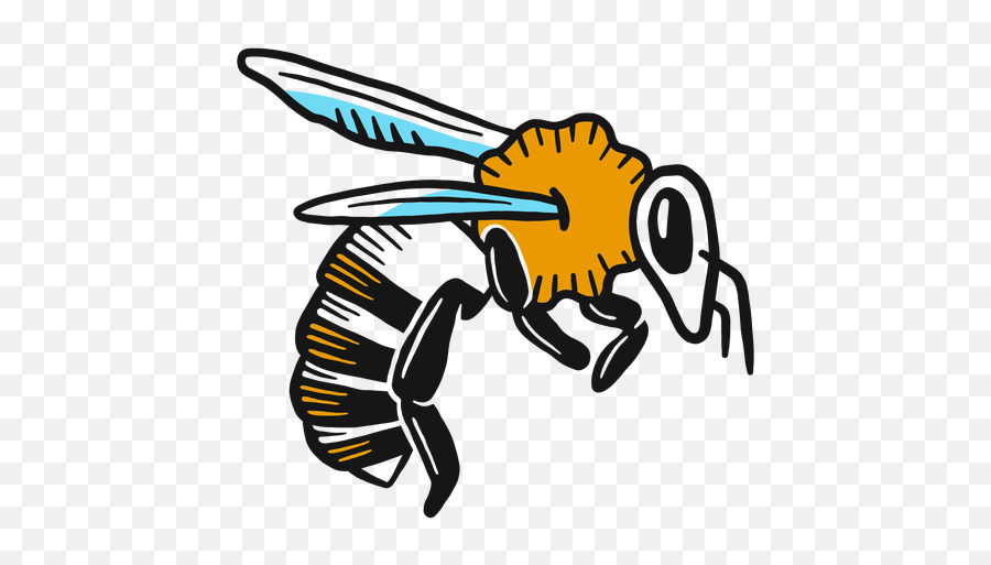 Bee Wing Leg Wasp Sketch Transparent Png U0026 Svg Vector Emoji,Wasp Clipart
