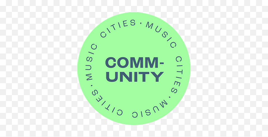 Music Cities Community - Dot Emoji,Community Logo