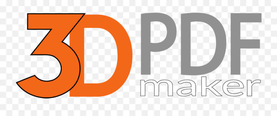 3d Pdf Maker Your Solution For Interactive 3d Pdf Documents - Vertical Emoji,Pdf Logo