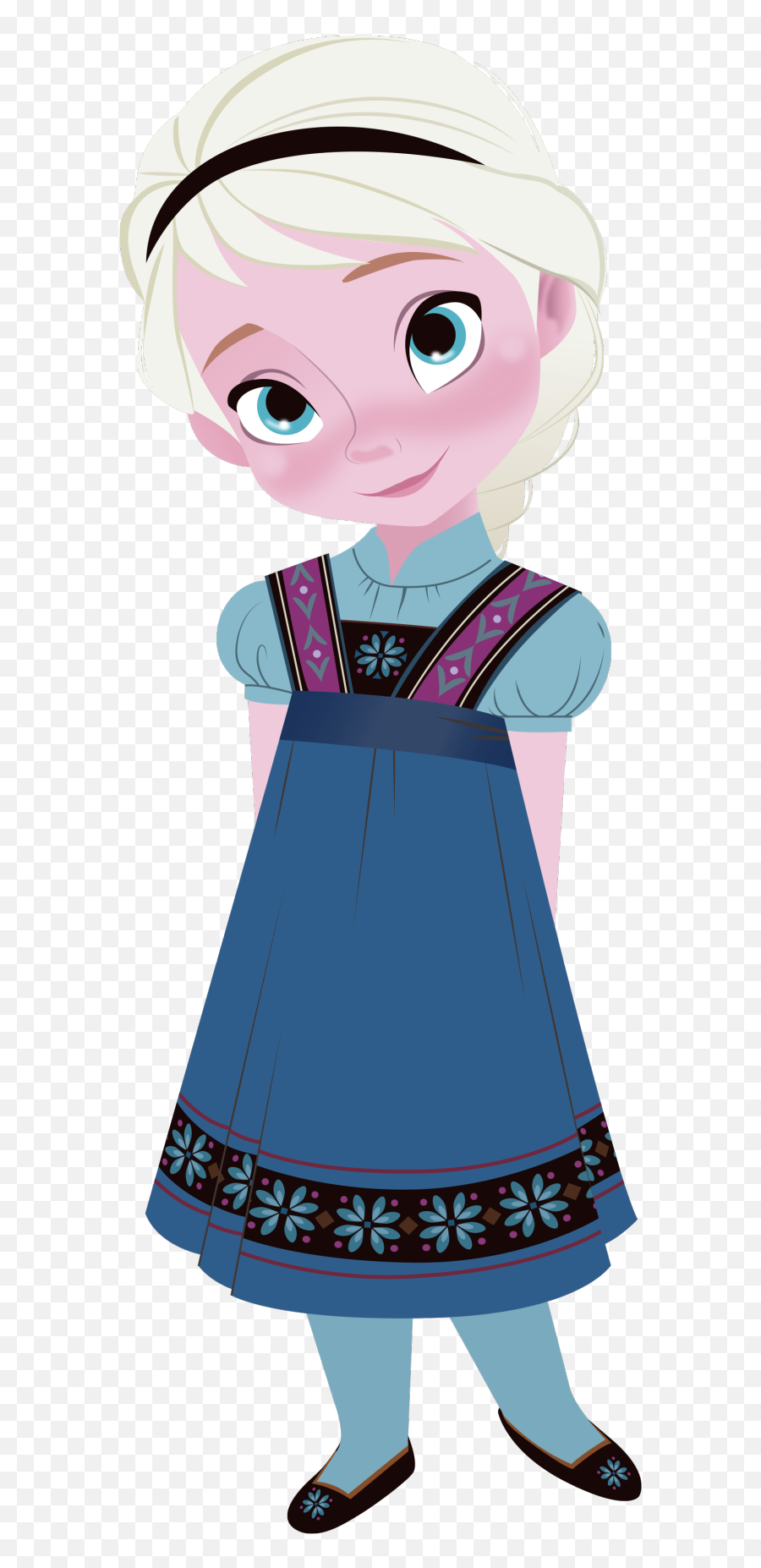 Frozen Elsa Png - Little Anna Frozen Png Emoji,Elsa Png
