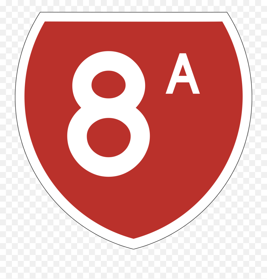8a Logo - Logodix Highway Emoji,A Logo