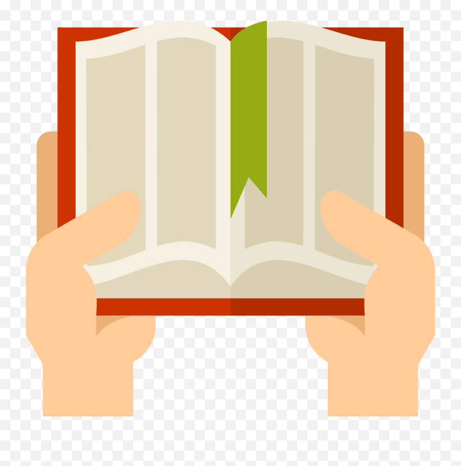 Hands Holding Book Clipart Free Download Transparent Png - Book And Hands Clipart Emoji,Book Clipart