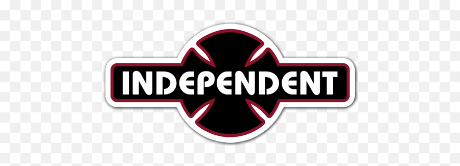 Sticker Independent Truck Company Retro - Independent Emoji,Independent Logo