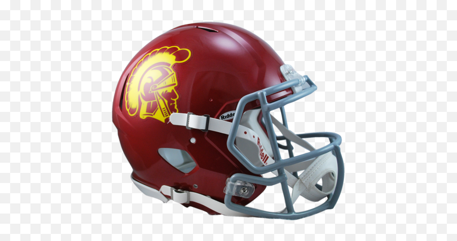 Usc Trojans Riddell Revolution Speed - Usc Trojans Helmet Emoji,Usc Trojans Logo