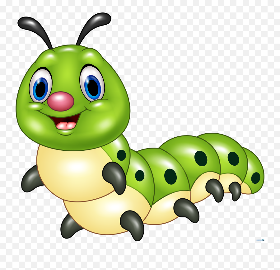 Drawing Cartoon Insects Transprent Png Free Clipart - Full Caterpillar Animal In Drawing Emoji,Insects Clipart