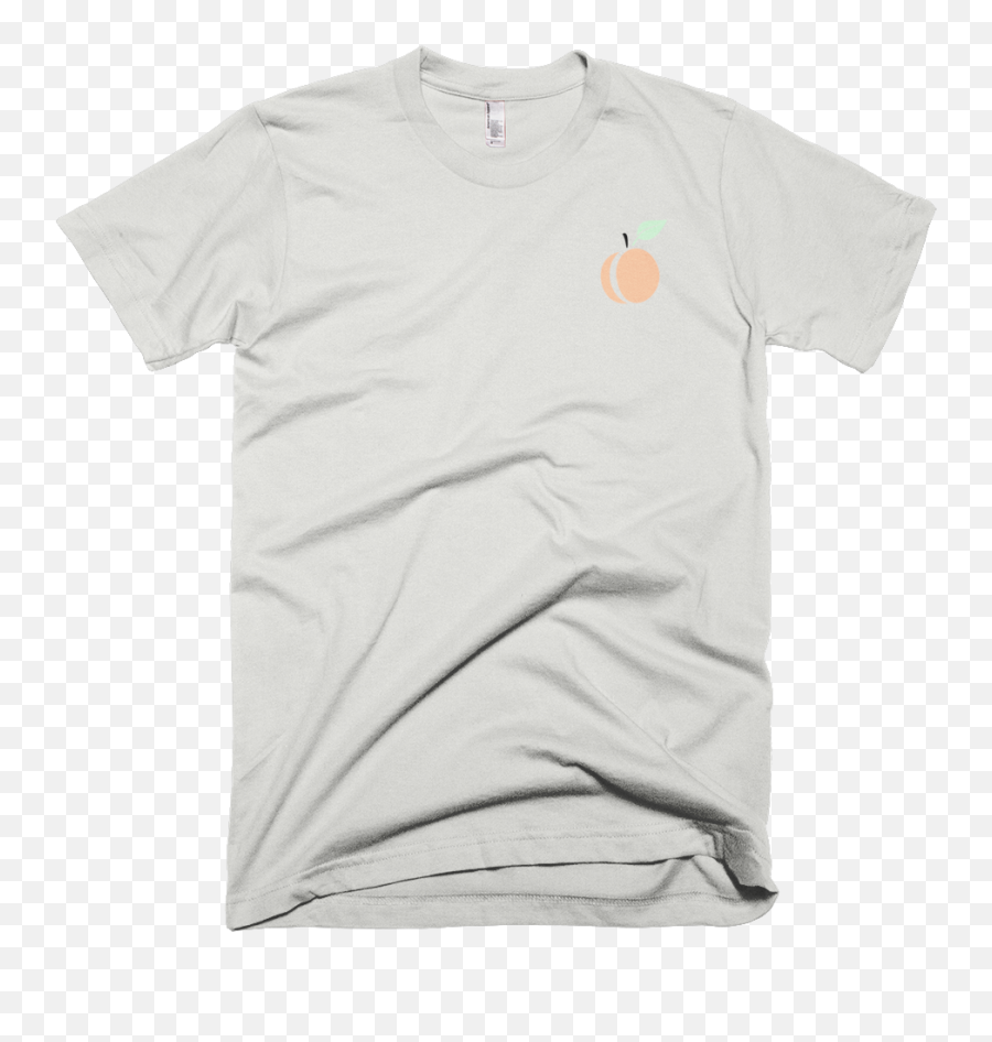Mhl Menu0027s Peach T - Shirt U2014 Montauk Hard Label Emoji,Peach Logo