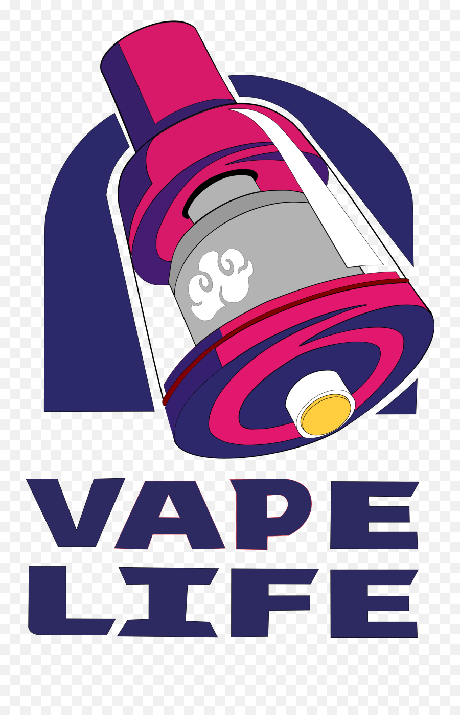 Vape Nation Hq - Vape Life Emoji,Vape Logo