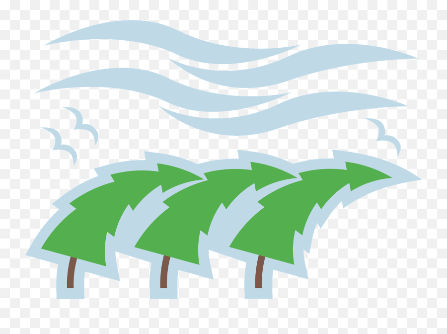 Wind Clipart - Horizontal Emoji,Wind Clipart