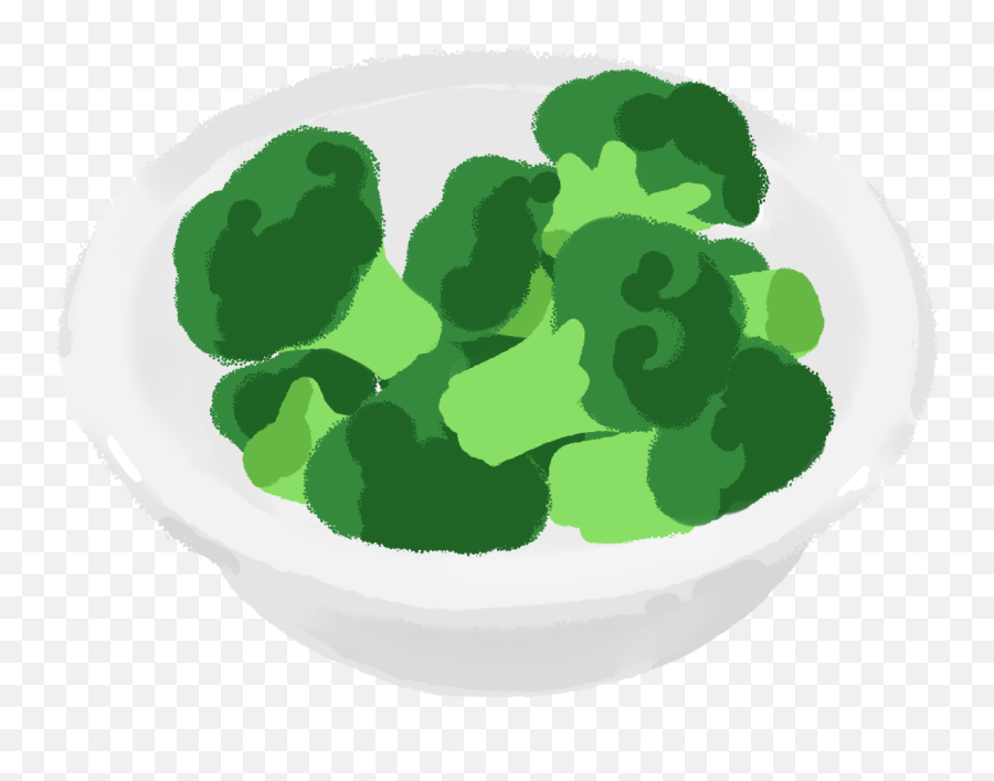 Food Items U2014 Michael Bridge Emoji,Broccoli Png