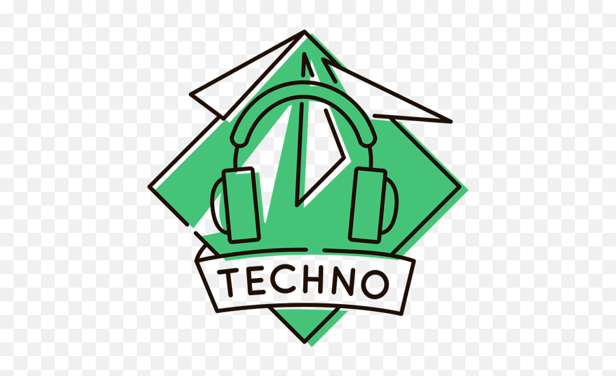 Headphone Techno Symbol - Transparent Png U0026 Svg Vector File Headphones Emoji,Headphone Logo