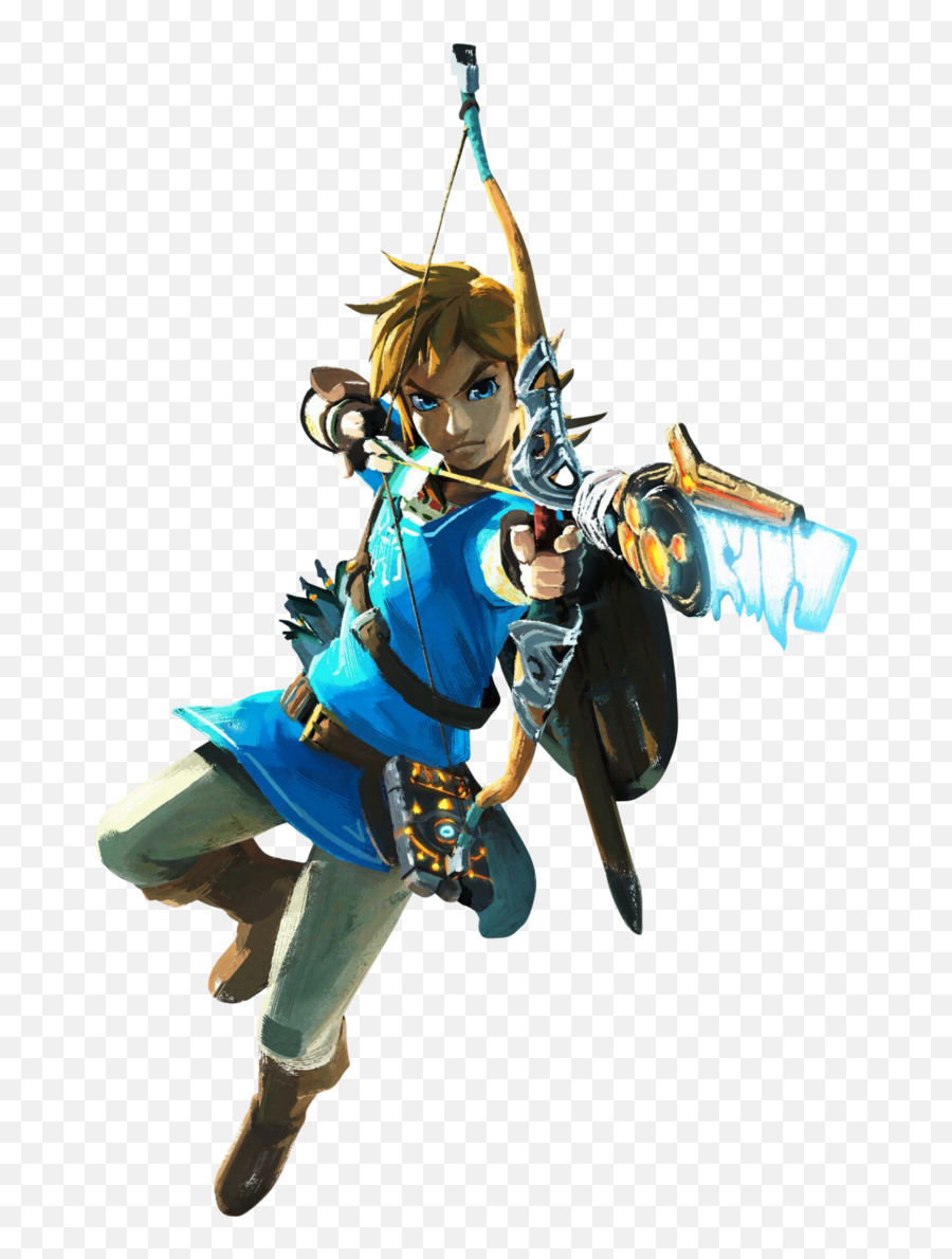 Link - Legend Of Zelda Breath Of The Wild Link Png Emoji,Breath Of The Wild Link Png