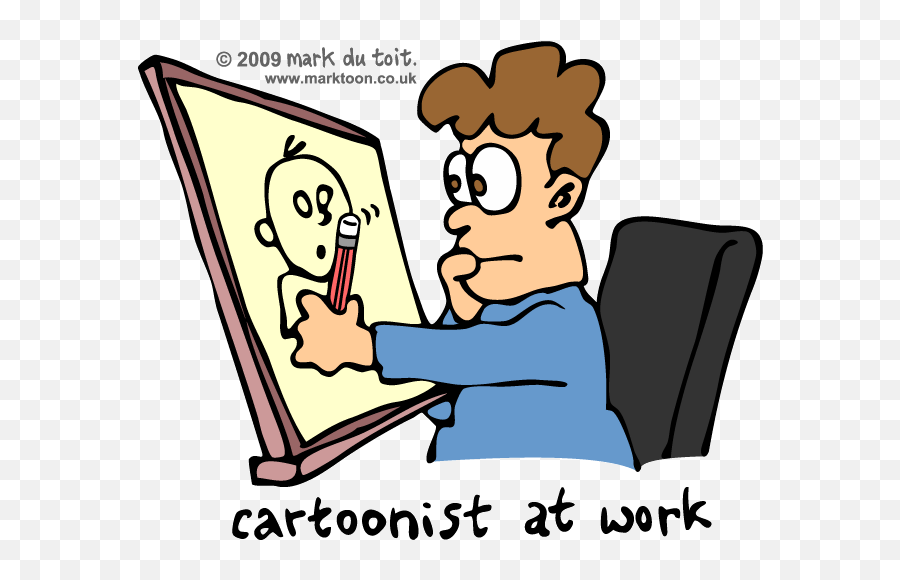 Artist At Work Clip Art Free Image - Fiction Emoji,Work Clipart