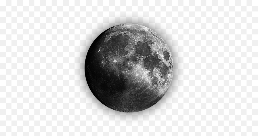 Png Black And White Moon U0026 Free Black And White Moonpng - Black Full Moon Png Emoji,Full Moon Clipart Black And White